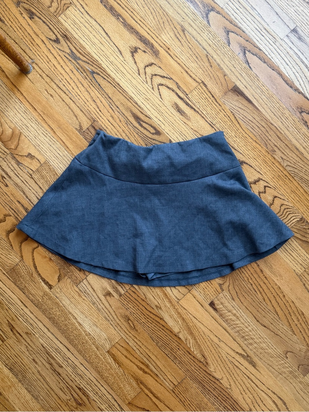 Abercrombie and Fitch grey miniskort